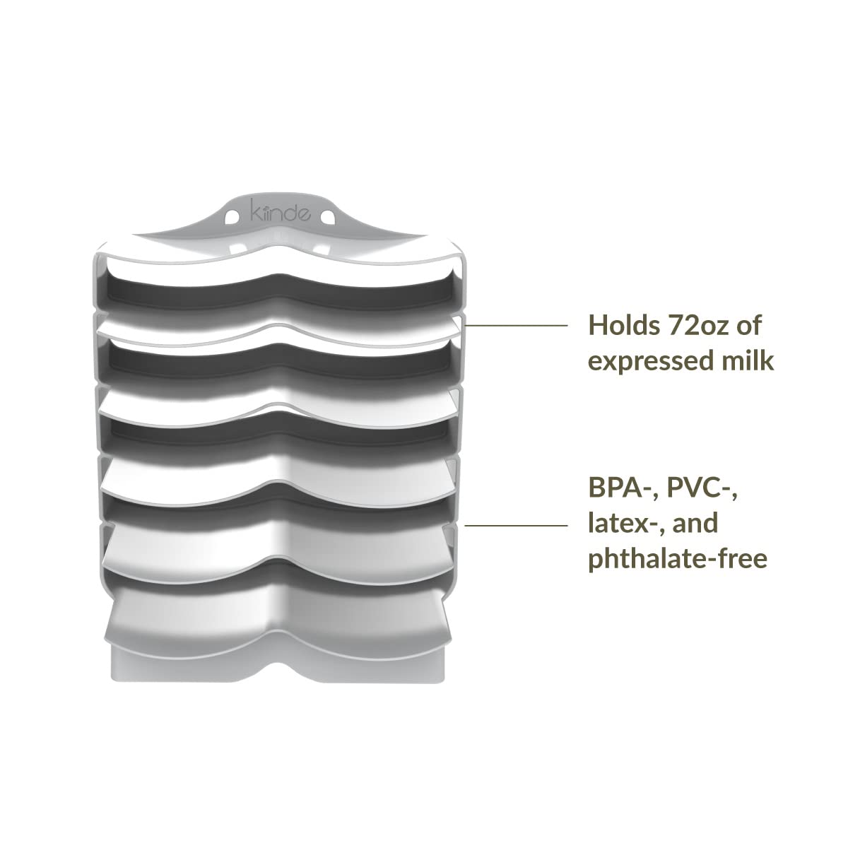 Producto para Bebé Kiinde Blanco Paquete de 1