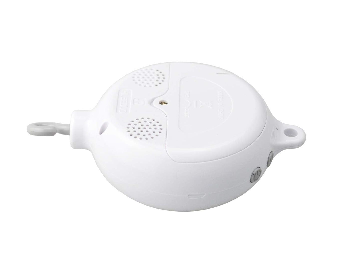 SAMYO Juego de cama para bebé con móvil musical colgante, batería operado, caja de música giratoria, reproduce 35 melodías, volumen ajustable (sin brazo)