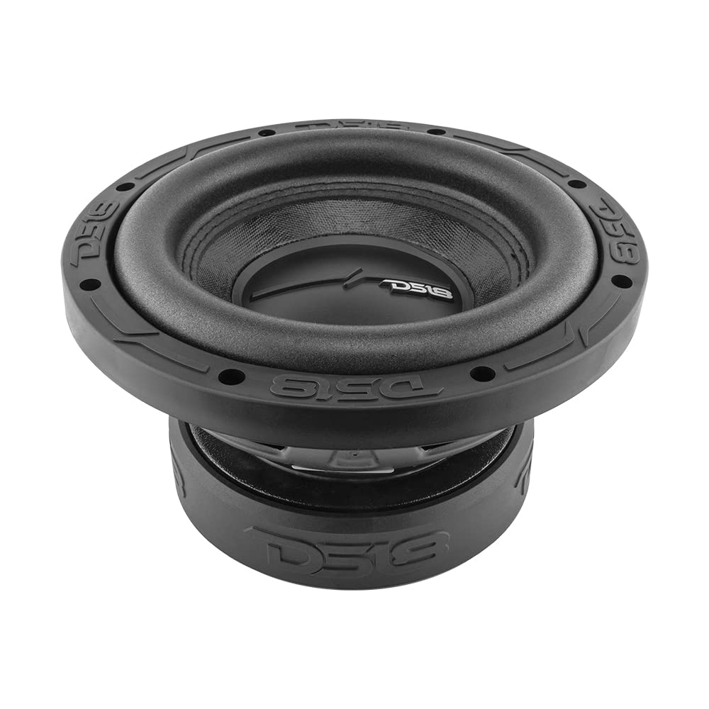 DS18 ZR8.4D Elite-Z - Subwoofer de Audio para Coche de 8 Pulgadas, Bobina de Voz Dual de 900 W, DVC de 4 ohmios y 4 ohmios (1 Altavoz)