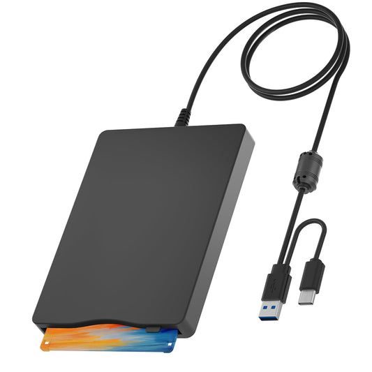 Unidad de Disquete USB Portátil para PC Unidad FDD Tipo C de 3.5 Pulgadas 1.44 MB Externa Plug and Play