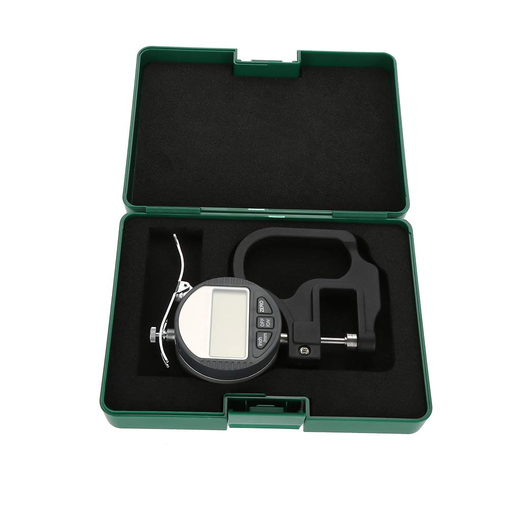 Medidor de Espesor Digital con Pantalla LCD y Pinza 0.01mm Resolución 0-12.7mm