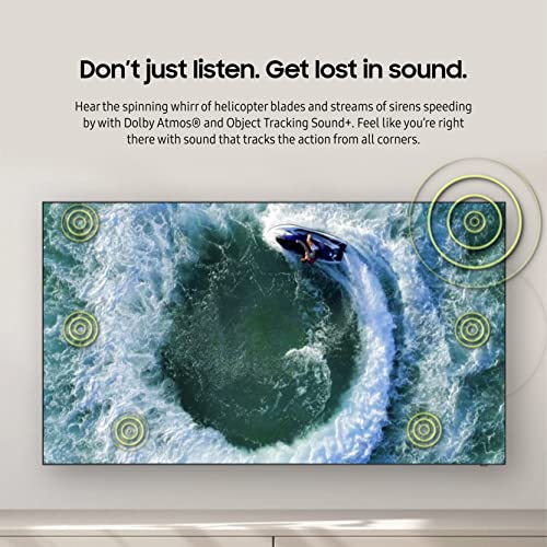 Samsung Neo QLED 8K QN800C Series Mini LED Quantum HDR Smart TV con diseño Ultra Delgado, Dolby Atmos, Sonido de Seguimiento de Objetos+, Q-Symphony 3.0, Alexa Incorporado (QN65QN800C, Modelo 2023)
