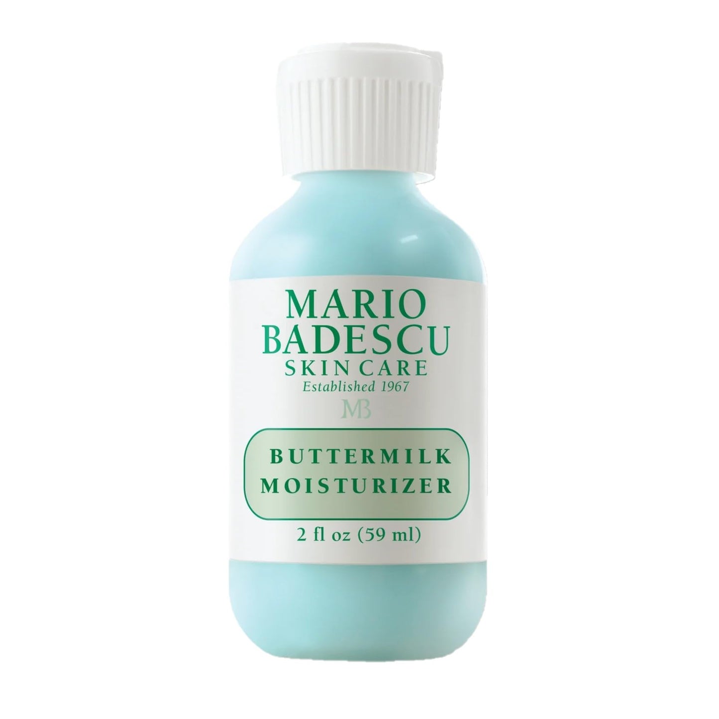 Mario Badescu Crema hidratante facial de suero de leche para mujeres y hombres, crema hidratante facial ideal para piel mixta o seca, crema facial hidratante con ácido láctico y extracto de tomillo, 59 ml