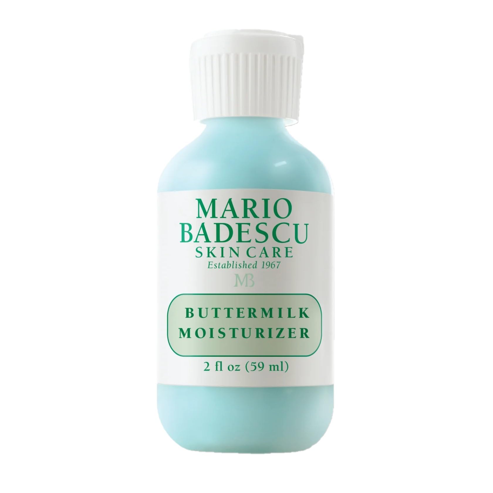 Mario Badescu Crema hidratante facial de suero de leche para mujeres y hombres, crema hidratante facial ideal para piel mixta o seca, crema facial hidratante con ácido láctico y extracto de tomillo, 59 ml