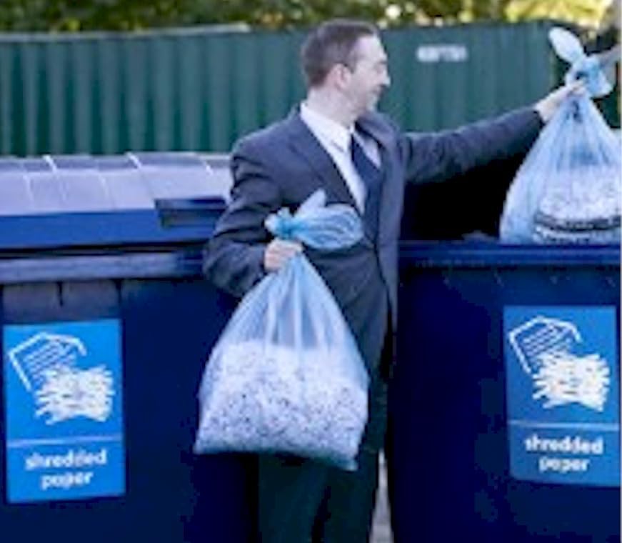 Bolsas Trituradoras Fuertes Transparentes 30-33 Galones 50 Unidades
