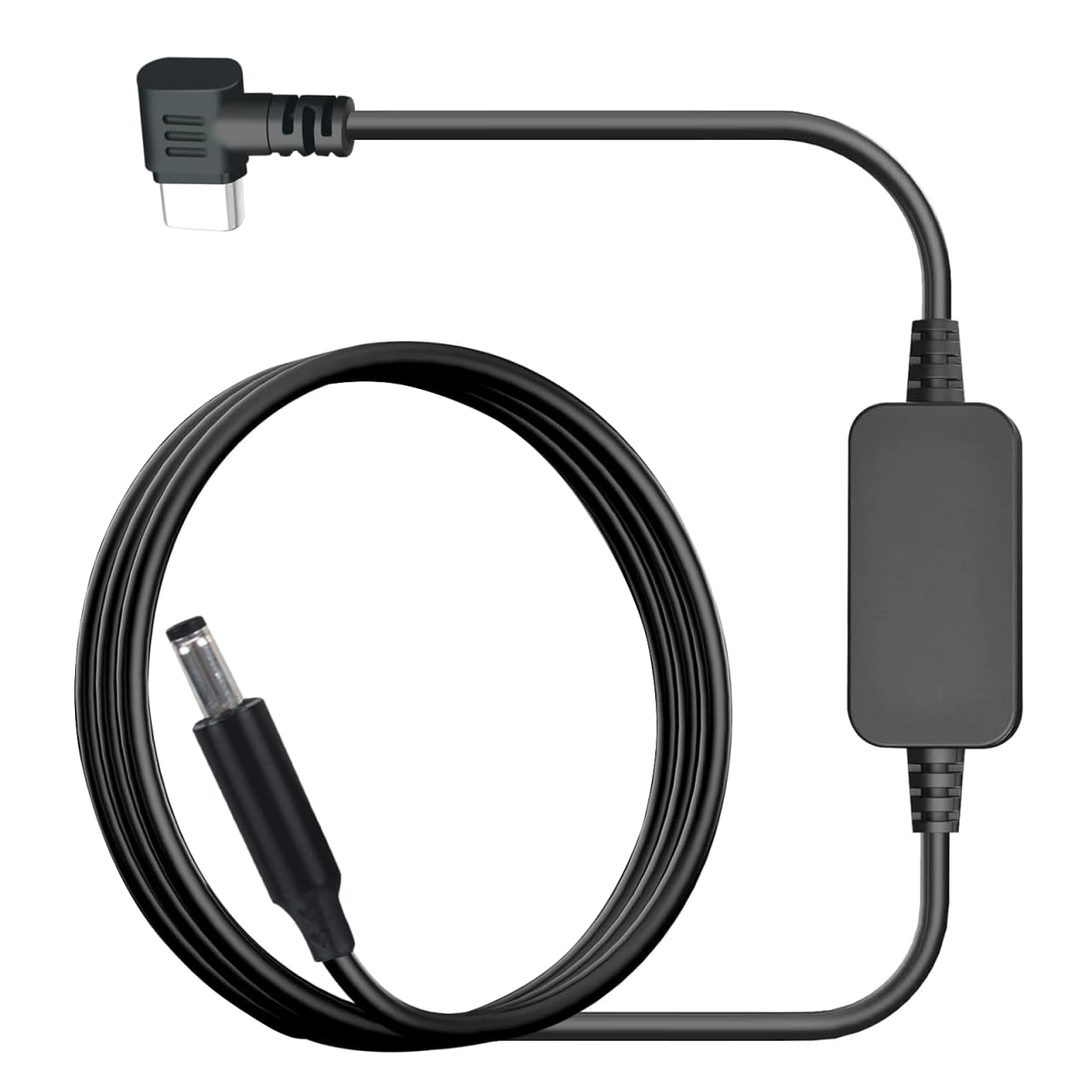 SYGGDERS - Adaptador de corriente USB-C para carriola de bebé, DC5521 a USB-C12V, solo soporta puerto para encendedor de cigarrillos, no soporta monitor ni cámara (6.56 pies)