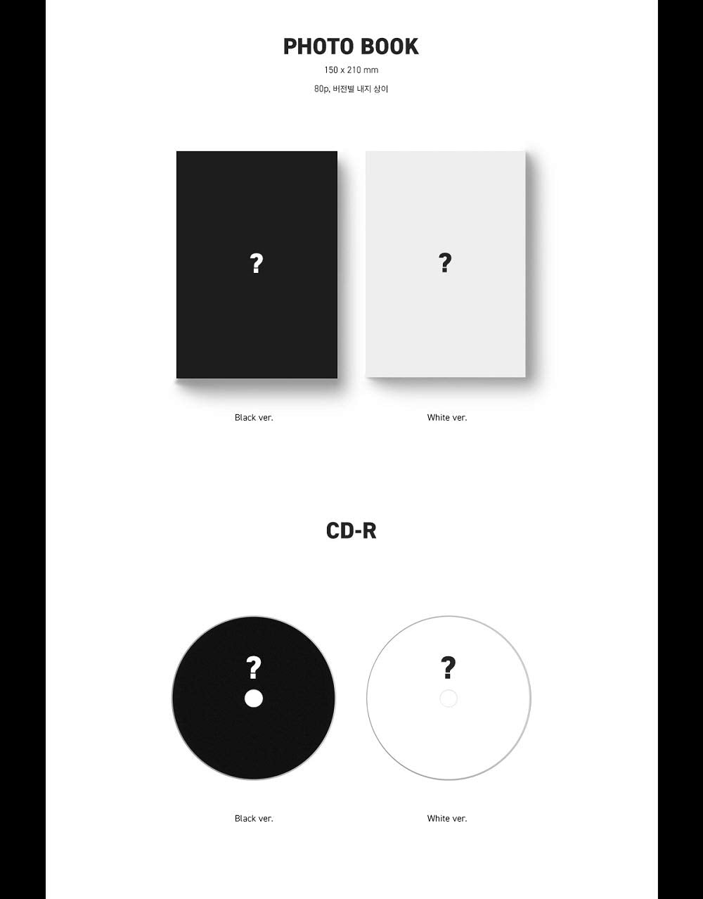 Star Crew Entertainment HA Sung Woon - Twilight Zone (3er mini álbum) Álbum (versión negra)