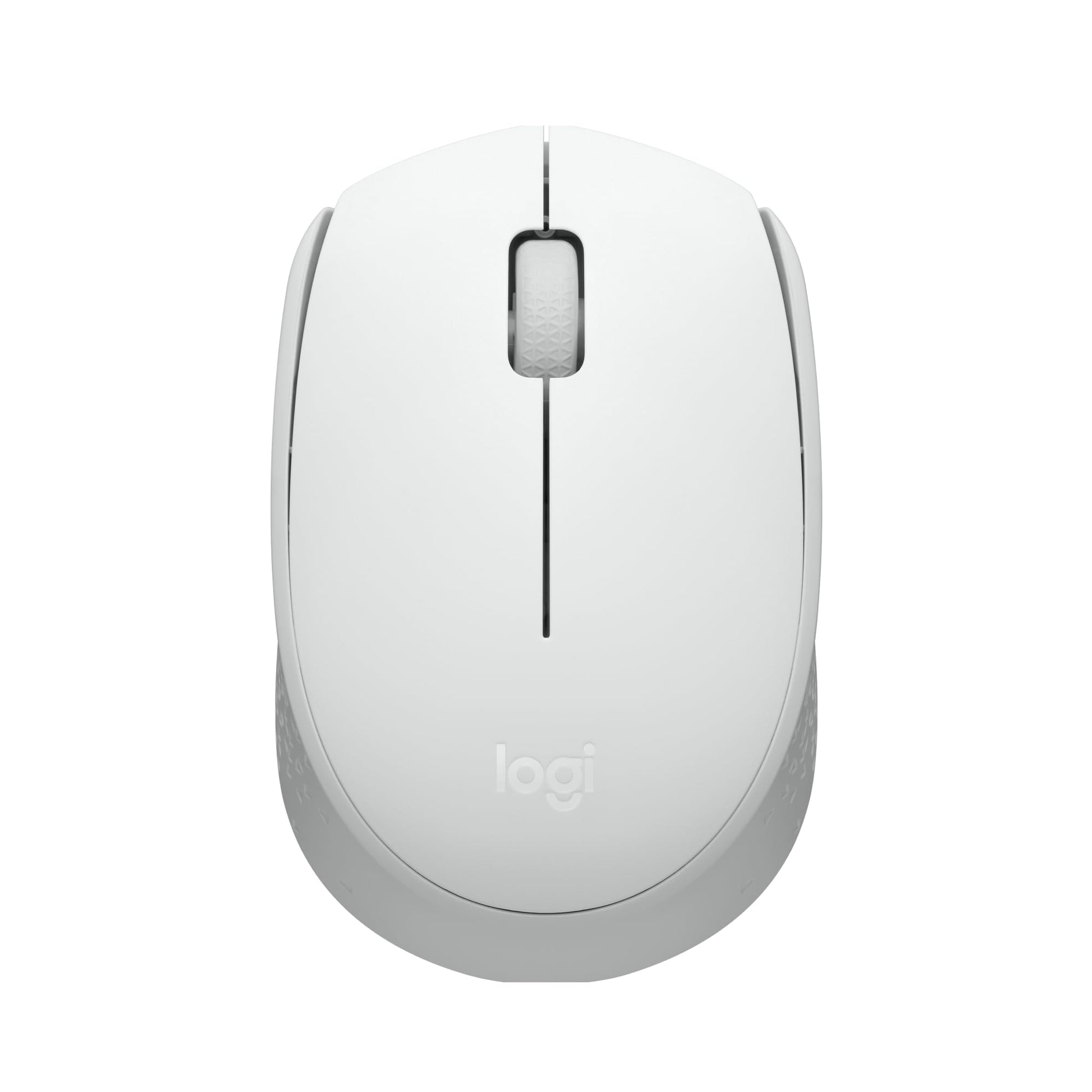Logitech M170 Mouse Inalámbrico, con tecnología 2,4 GHz, batería de hasta 12 Meses con Modo Ahorro, Receptor USB, Cursor y Desplazamiento Preciso, Compatible con Windows, Mac y Chrome - Blanco