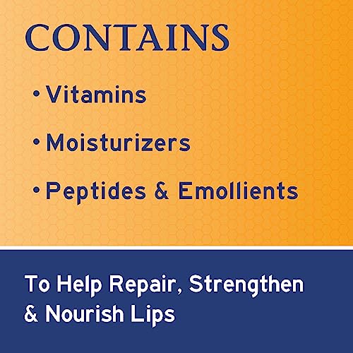 Terapia Nocturna de Renovación para Labios Neosporin Blanco, Hidratante y Protector Labial para Reparar Labios Secos, 2 Pack