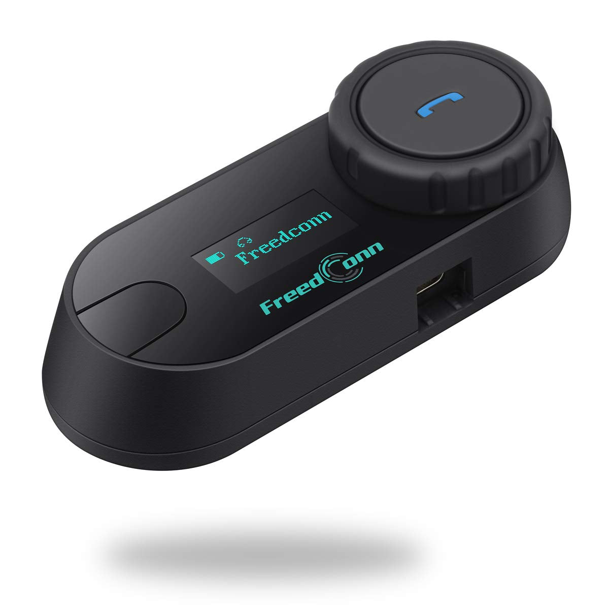 FreedConn - Auriculares Bluetooth para motocicleta, 800 m, interfono de 2 vías, Bluetooth para motocicleta, TCOM-SC, intercomunicador impermeable, sistemas de intercomunicación de casco, con