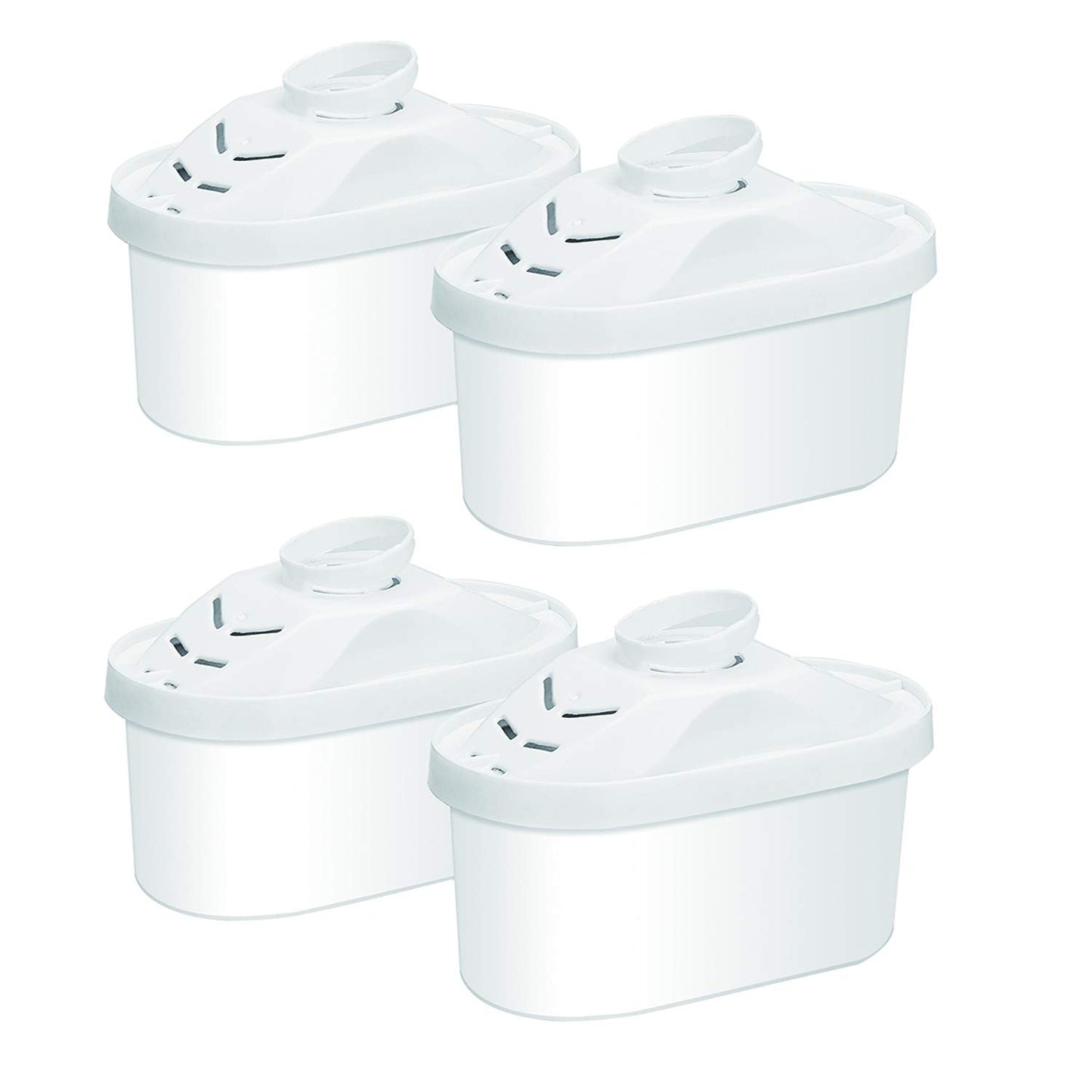 Hskyhan - Cartucho de filtro de agua alcalino - Filtros de agua para jarra de repuesto, mejora el pH, sistema de filtración de 7 etapas para purificar, paquete de 4