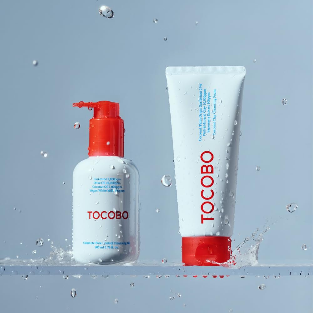TOCOBO Calamine Pore Control Cleansing Oil 200 ml Aceite limpiador para espinillas