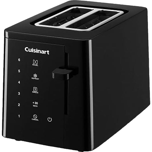 Cuisinart Tostadora con Pantalla Táctil para 2 Rebanadas, Negro