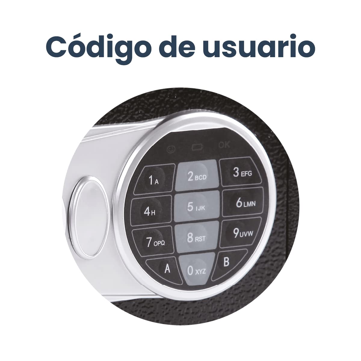 Caja Fuerte Electrónica De Seguridad Con Luz Kishnell Ruger