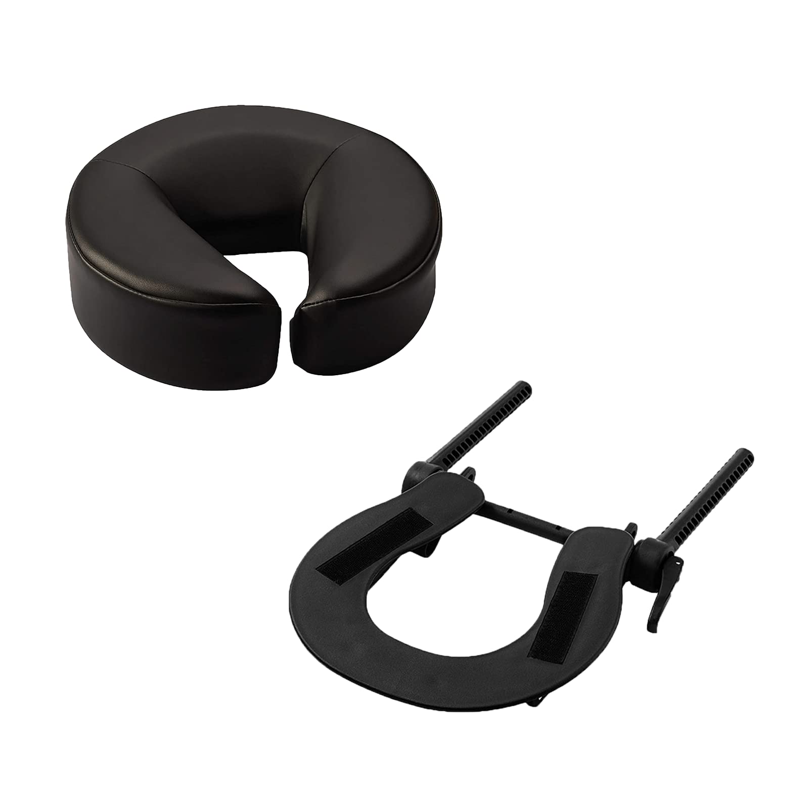 HOINCO - Juego de almohadas para la cabeza de masaje ajustable para cama de belleza, universal con espuma viscoelástica elástica, accesorios para equipo de masaje