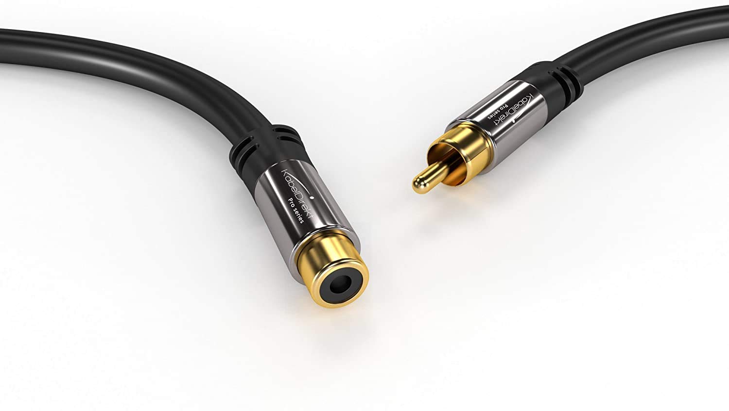 KabelDirekt – Cable de extensión Cinch – 20ft/6m