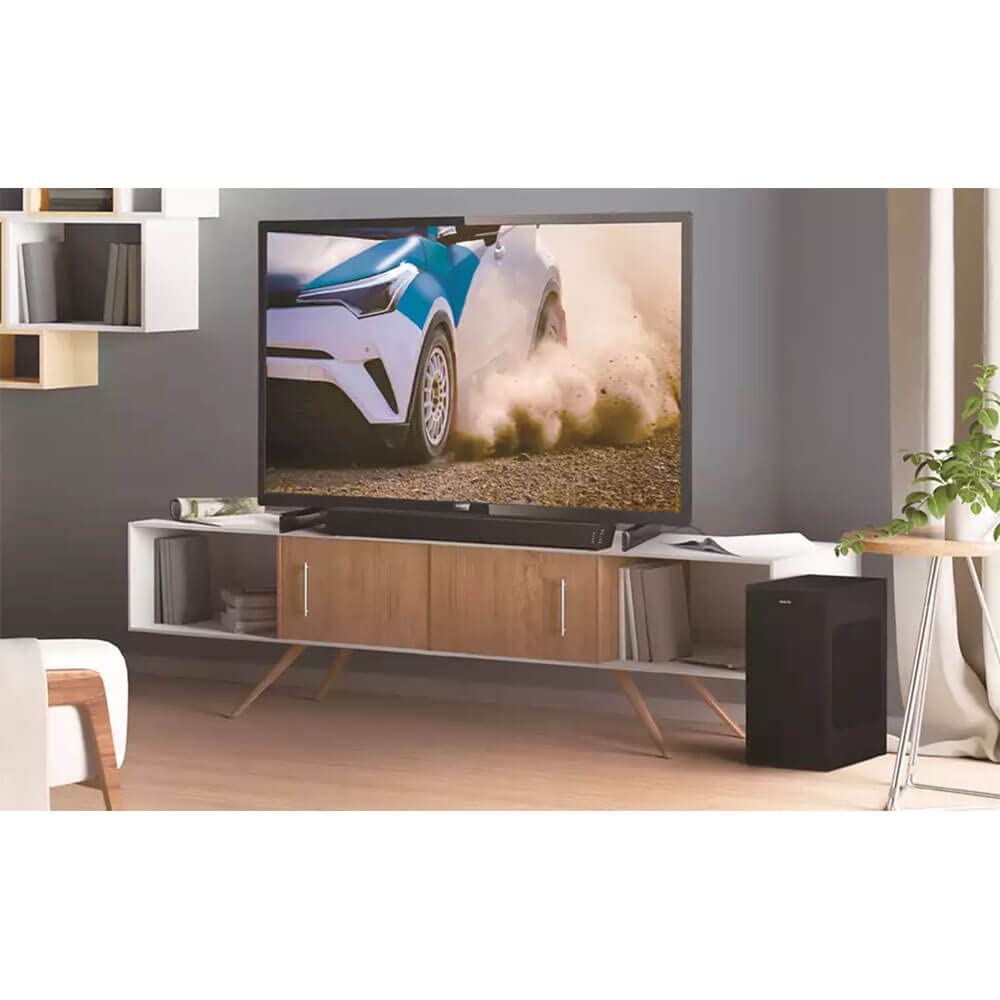 PHILIPS B7305 B7305 2.1 Canales 300 vatios Dolby Audio Performance Soundbar Altavoz con subwoofer inalámbrico, HDMI ARC (TAB7305)