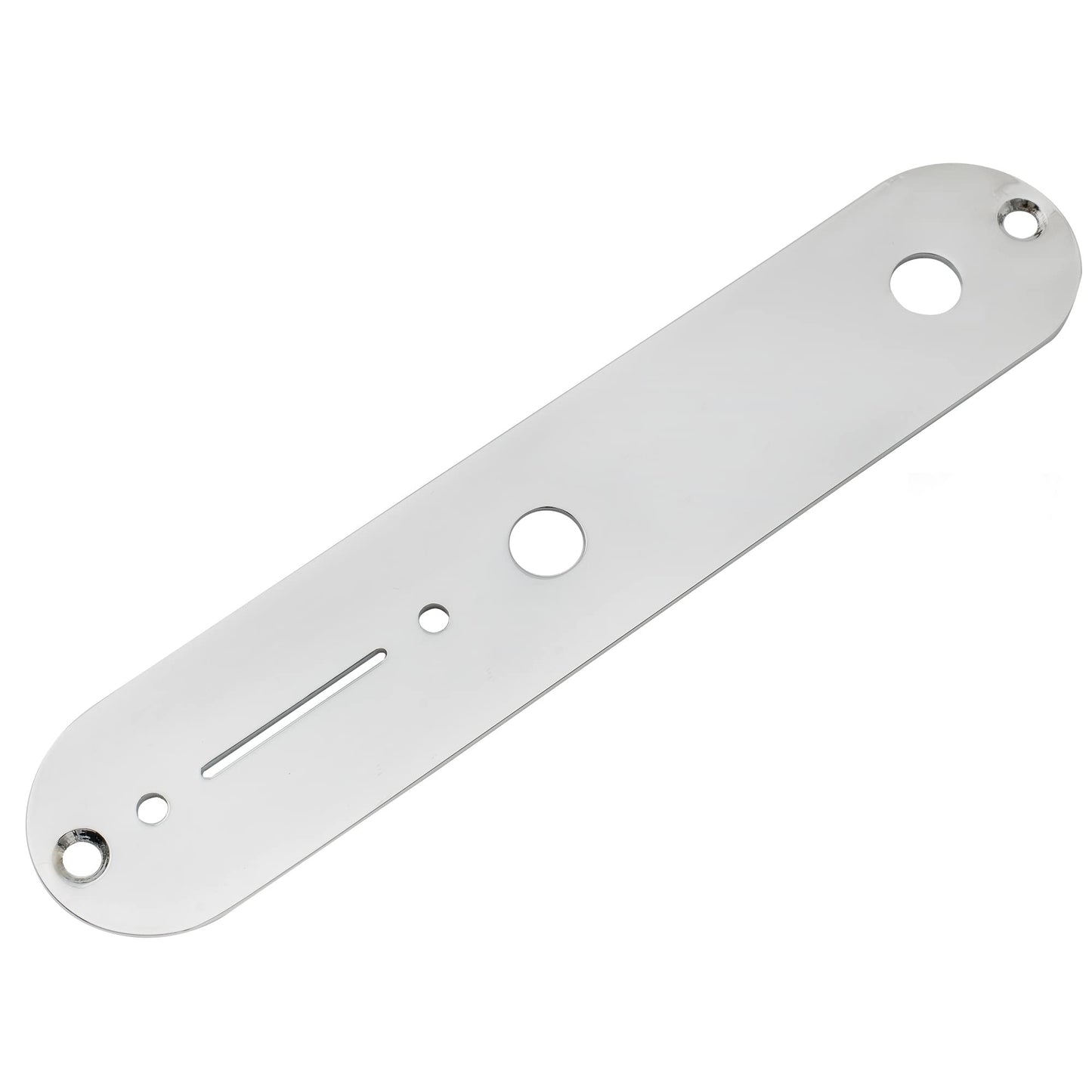 Musiclily Pro 32mm Acero Placa Control Telecaster para Guitarra Eléctrica tipo Tele, Cromado