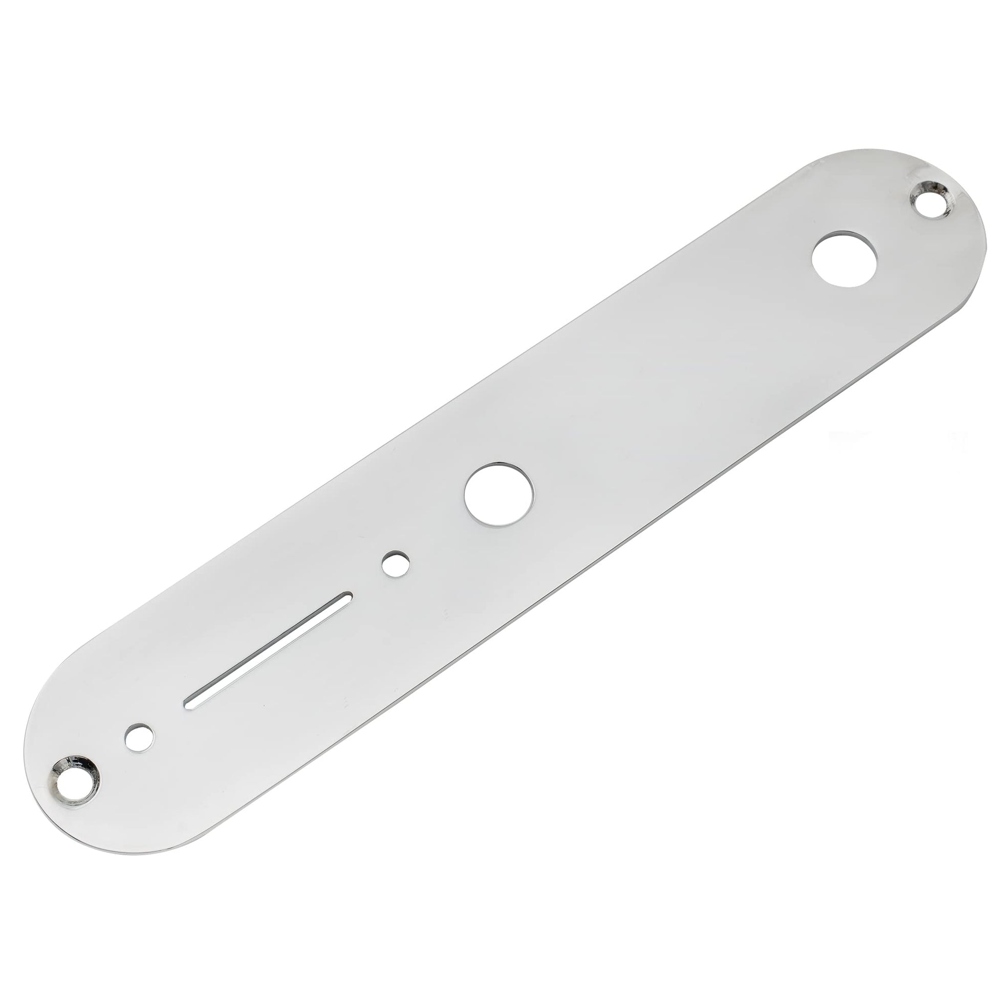 Musiclily Pro 32mm Acero Placa Control Telecaster para Guitarra Eléctrica tipo Tele, Cromado