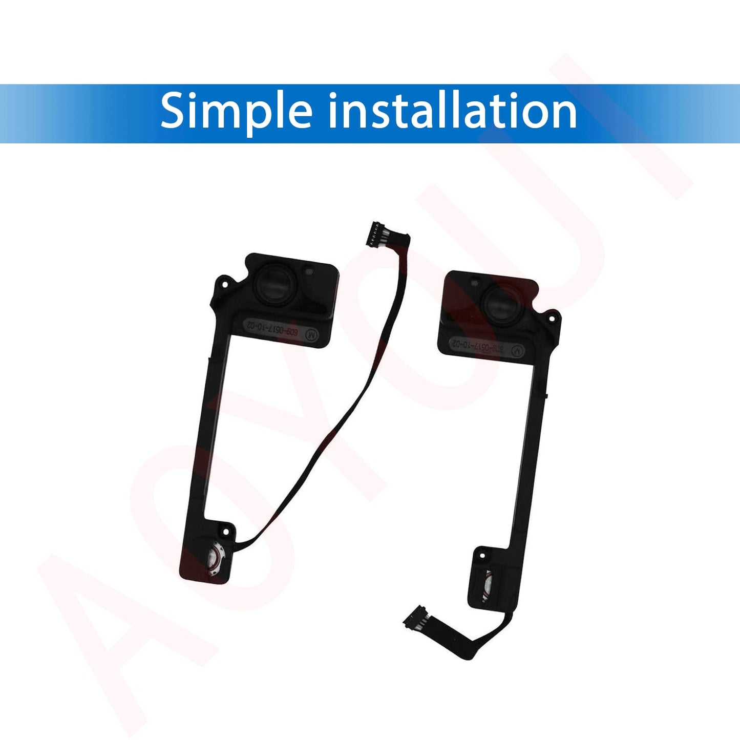 AOYOUI - Juego de altavoces para MacBook Pro de 13.3 pulgadas, A1502, 2013, 2014, 2015, año 923-0557, 923-00509 A, juego de altavoces internos