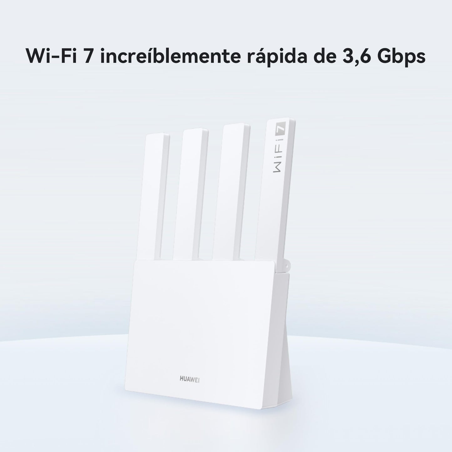 Huawei Router WiFi 7 BE3 3600Mbps, Velocidades ultrarrápidas, Puerto Ethernet 2.5G, EasySetting, Diagnóstico Visual de Wi-Fi, Control Parental, HomeSec