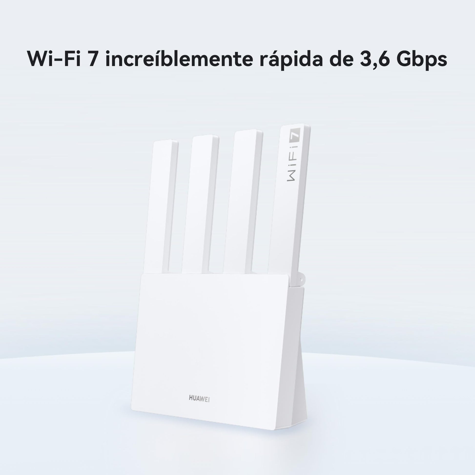 Huawei Router WiFi 7 BE3 3600Mbps, Velocidades ultrarrápidas, Puerto Ethernet 2.5G, EasySetting, Diagnóstico Visual de Wi-Fi, Control Parental, HomeSec