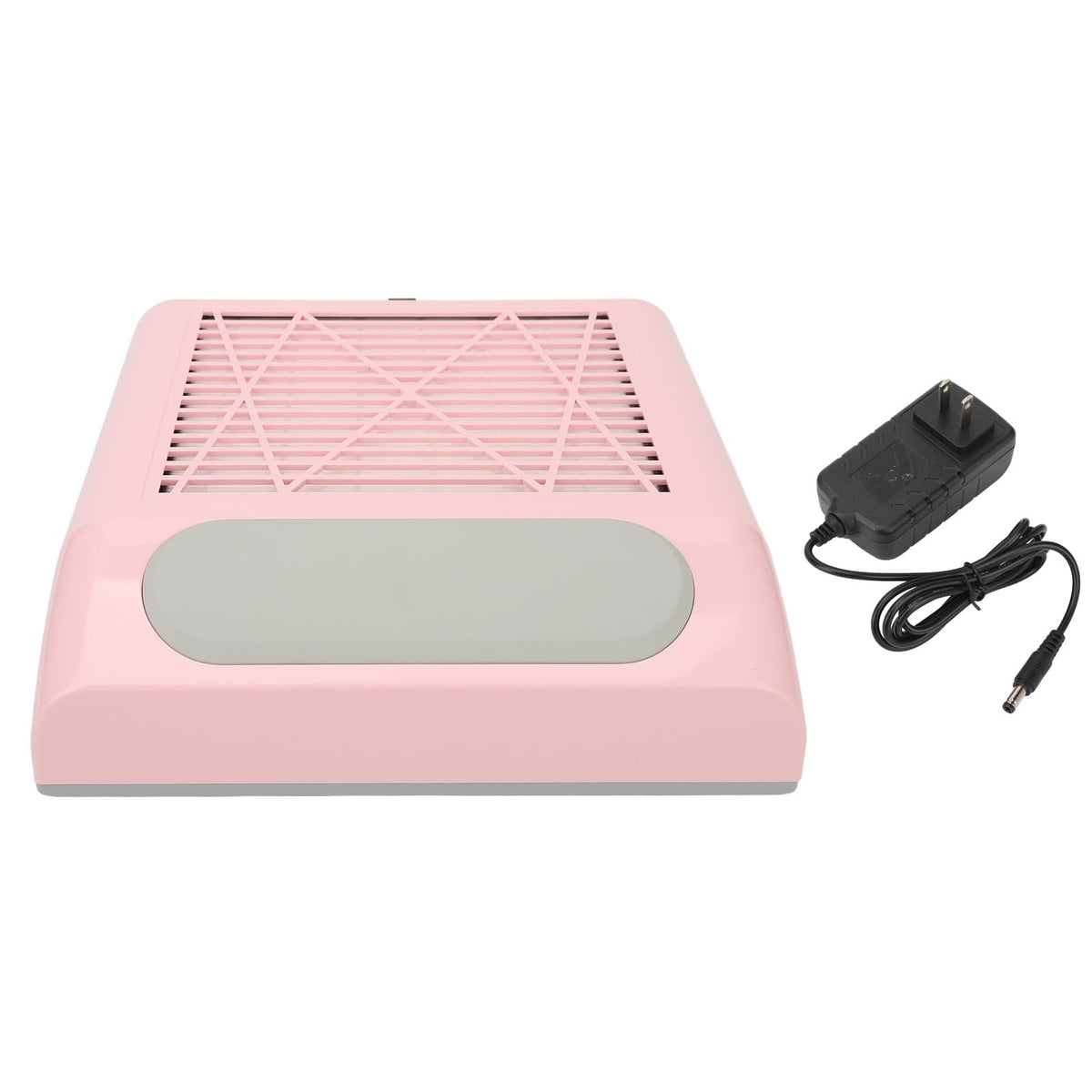 Colector de Polvo Fockety Rosa con Potente Ventilador de Vacío de 80 W y Filtro Reutilizable para Uñas Acrílicas