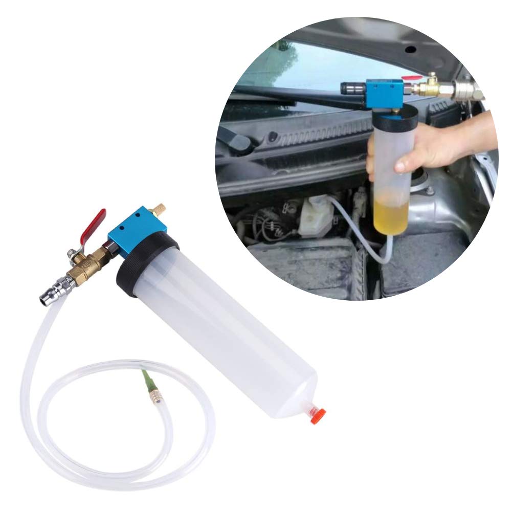 Herramienta de Reemplazo del Cambio de Aceite del Líquido de Frenos del Automóvil Automático Bomba de Embrague Hidráulica Automotriz Purgador de Aceite Kit de Drenaje de Intercambio Vacío Conjunto