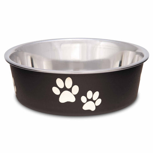 Loving Pets - Bol para perros Bella Bowl, pequeño, 350 ml, café espresso