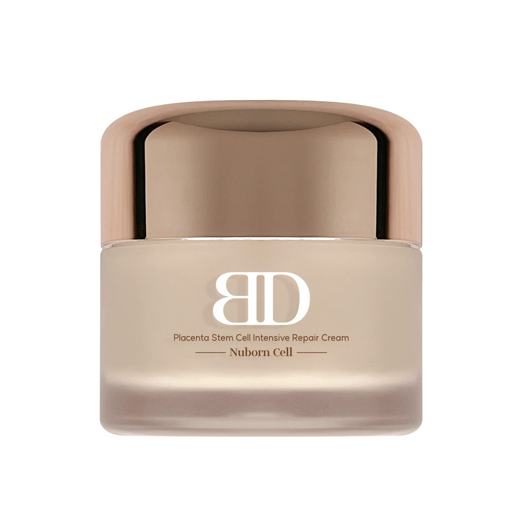 BLANC DUBU- Crema intensiva con células madre de placenta NUBORN CELL | Hidratante facial con extracto de placenta al 47% para pieles secas