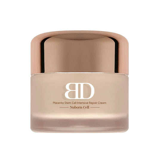 BLANC DUBU- Crema intensiva con células madre de placenta NUBORN CELL | Hidratante facial con extracto de placenta al 47% para pieles secas