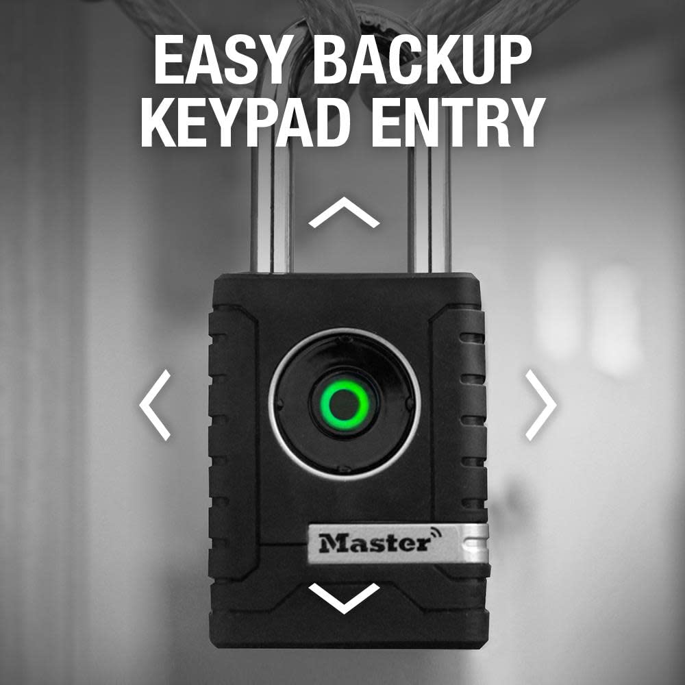 Candado Bluetooth Master Lock Uso Exteriores