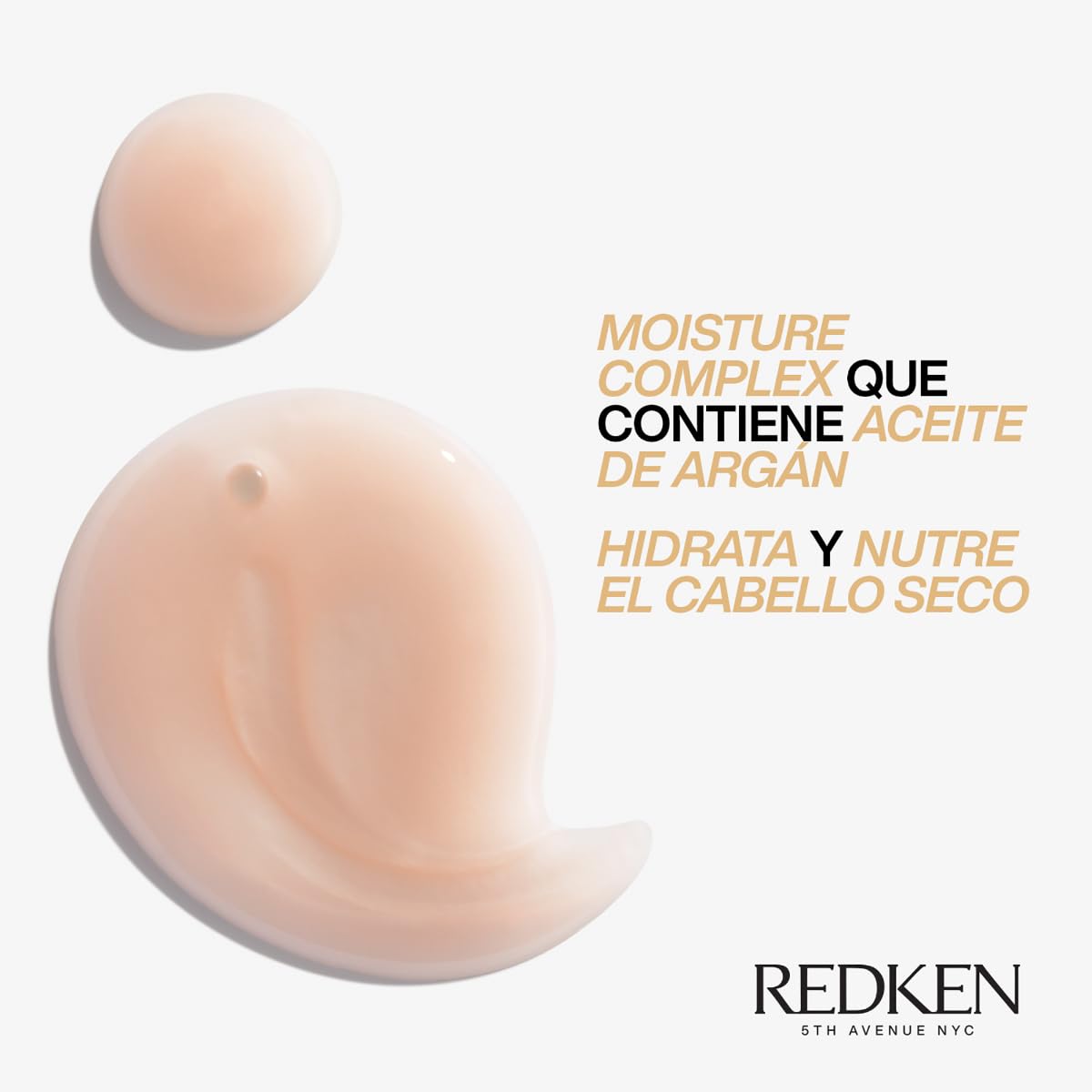 REDKEN- Shampoo All Soft | Shampoo hidratante para cabello seco y quebradizo | Proporciona hidratación profunda desde la raíz hasta la puntas | Formulado con Aceite de Argán | 300ml