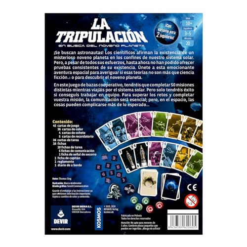 Devir La Tripulación en Español, Juego de Mesa
