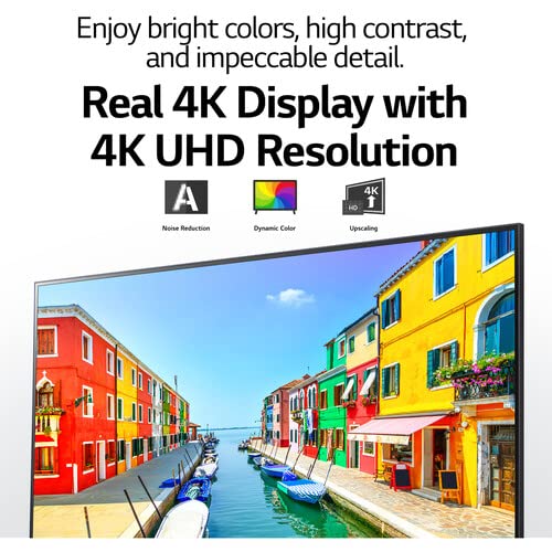 LG Television 43" 4K Smart TV Quad-Core HDR10 webOS con Asistente Google Airplay2 TruMotion 120 43UP7000PUA