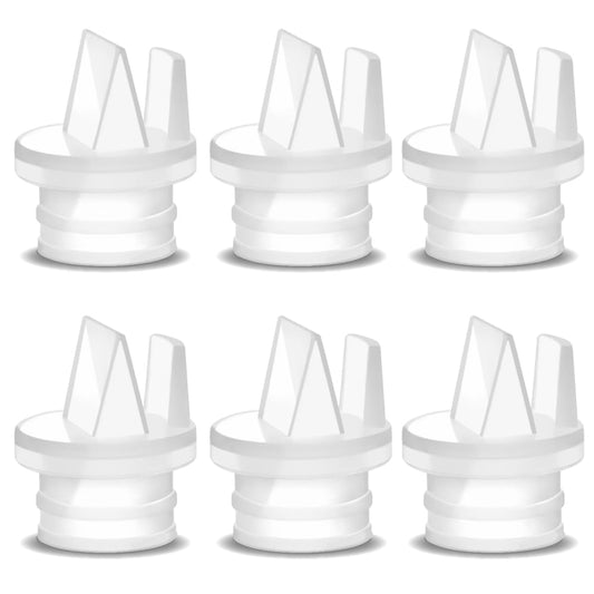 Válvula tipo pico de pato Maymom con lengüeta de extracción, compatible con extractores Medela / Spectra / Avent SCF332/334/394/391/430/330 / Motif Luna; válvula de repuesto para válvulas tipo pico de pato Spectra S1, S2, Synergy Gold
