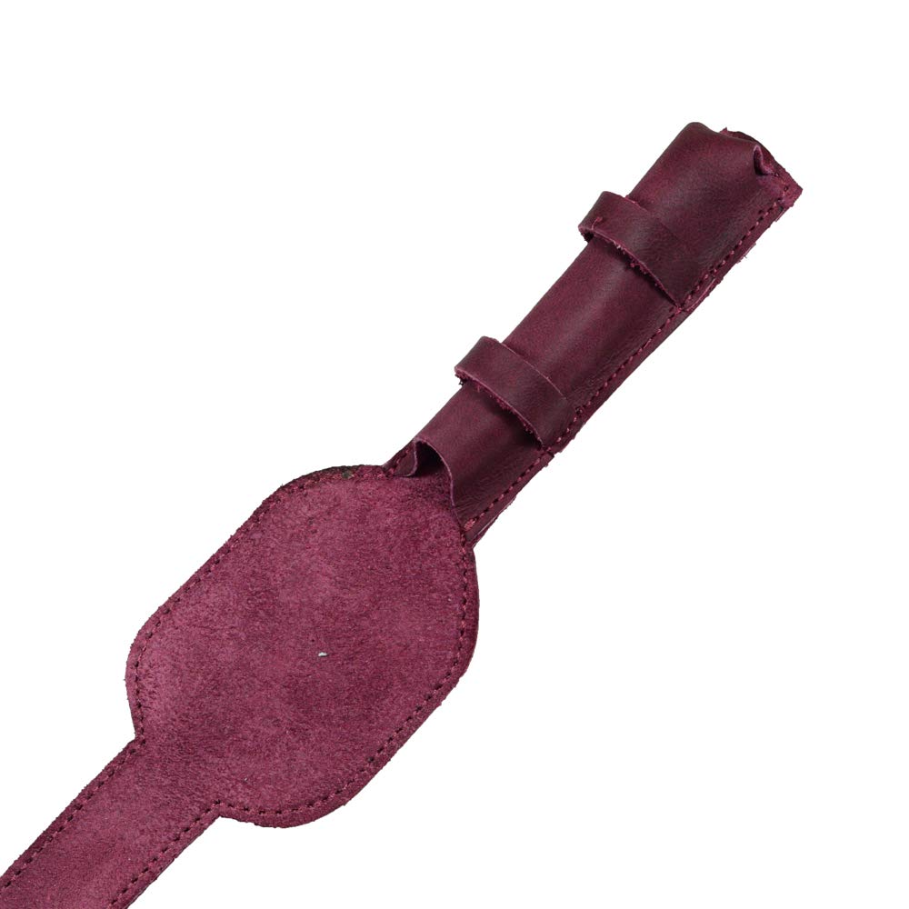 Hide & Drink, Funda protectora de cuero de doble filo de seguridad, bolsa de viaje para afeitar, hecha a mano, incluye 101 años de garantía (sangría)