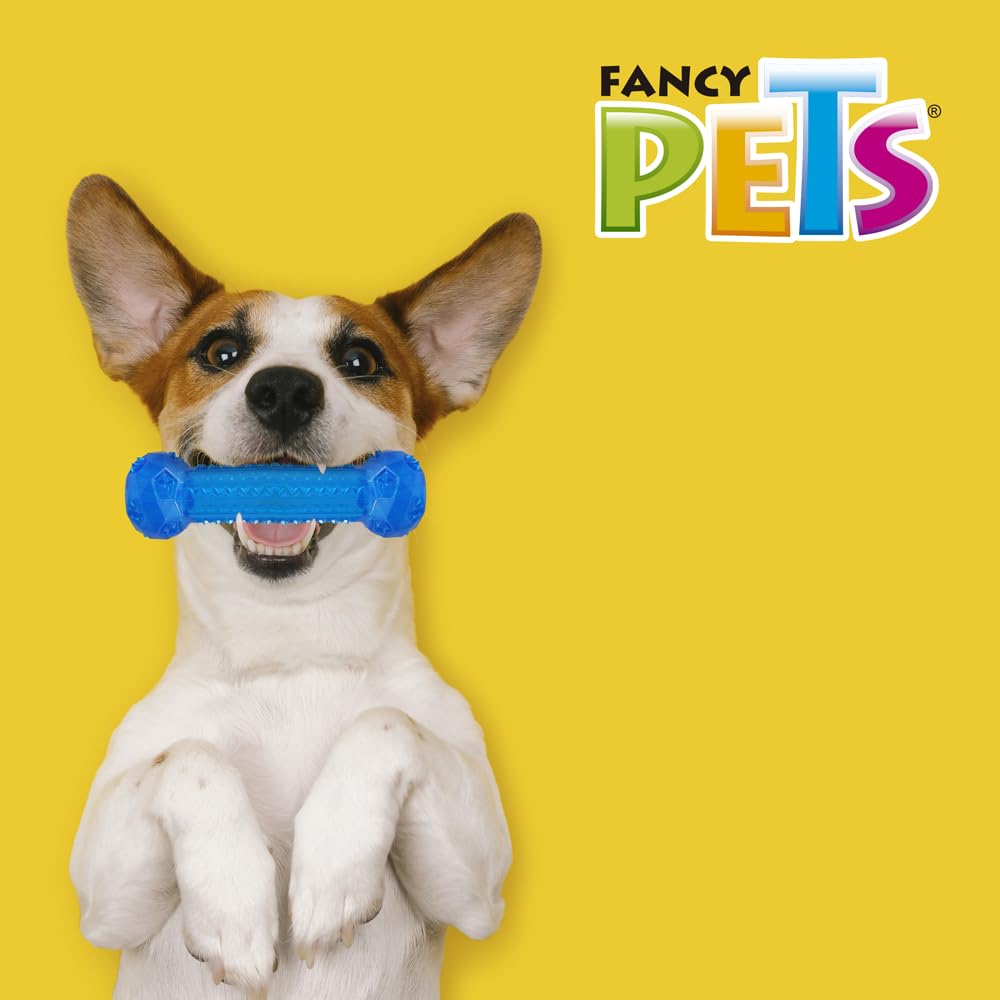 Juguete Mancuerna Prisma Fancy Pets con Sonido Chico para Perro