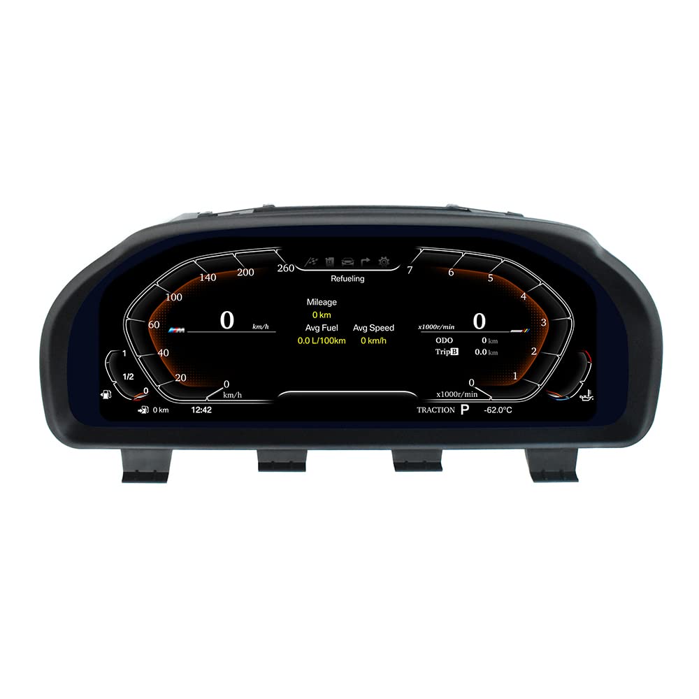 Instrumentos Digitales LCD Repuesto BMW Series 5 6 7 X3 X4 X5 X6 Velocímetro Tablero Información Original Coche