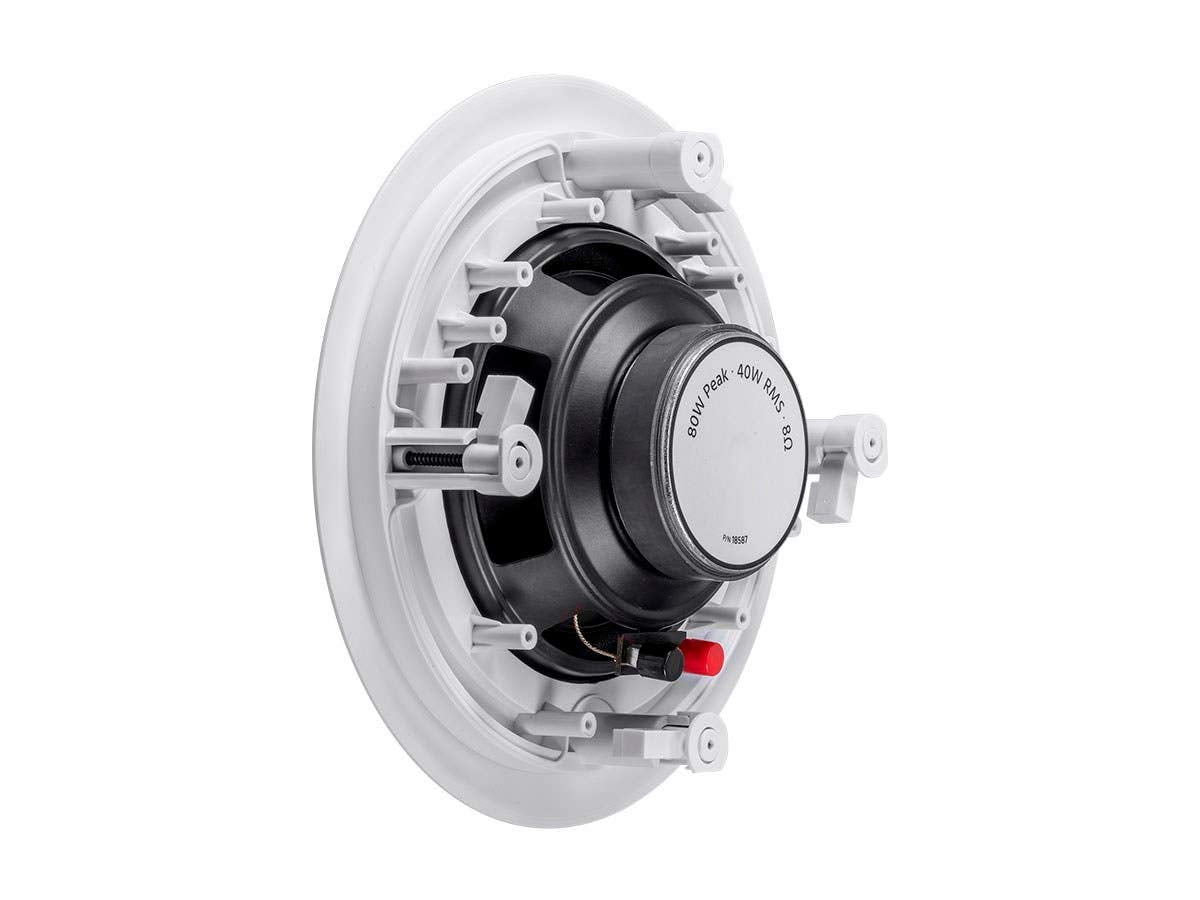 Mono Aria 2-Way Polypropylene Ceiling Speakers - 6.5 Inch (Pair) with Paintable Grille