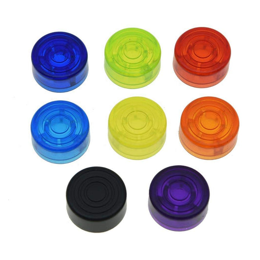 Tapas de Protección para Pedal de Efecto Dopro Varios Colores Paquete de 8
