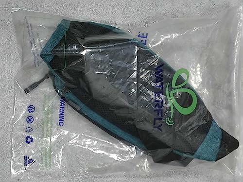 Riñonera WATERFLY Deportiva Mujer Hombre Pequeña con Cinturón Extra Extendido para Marcha y Viajes al Aire Libre