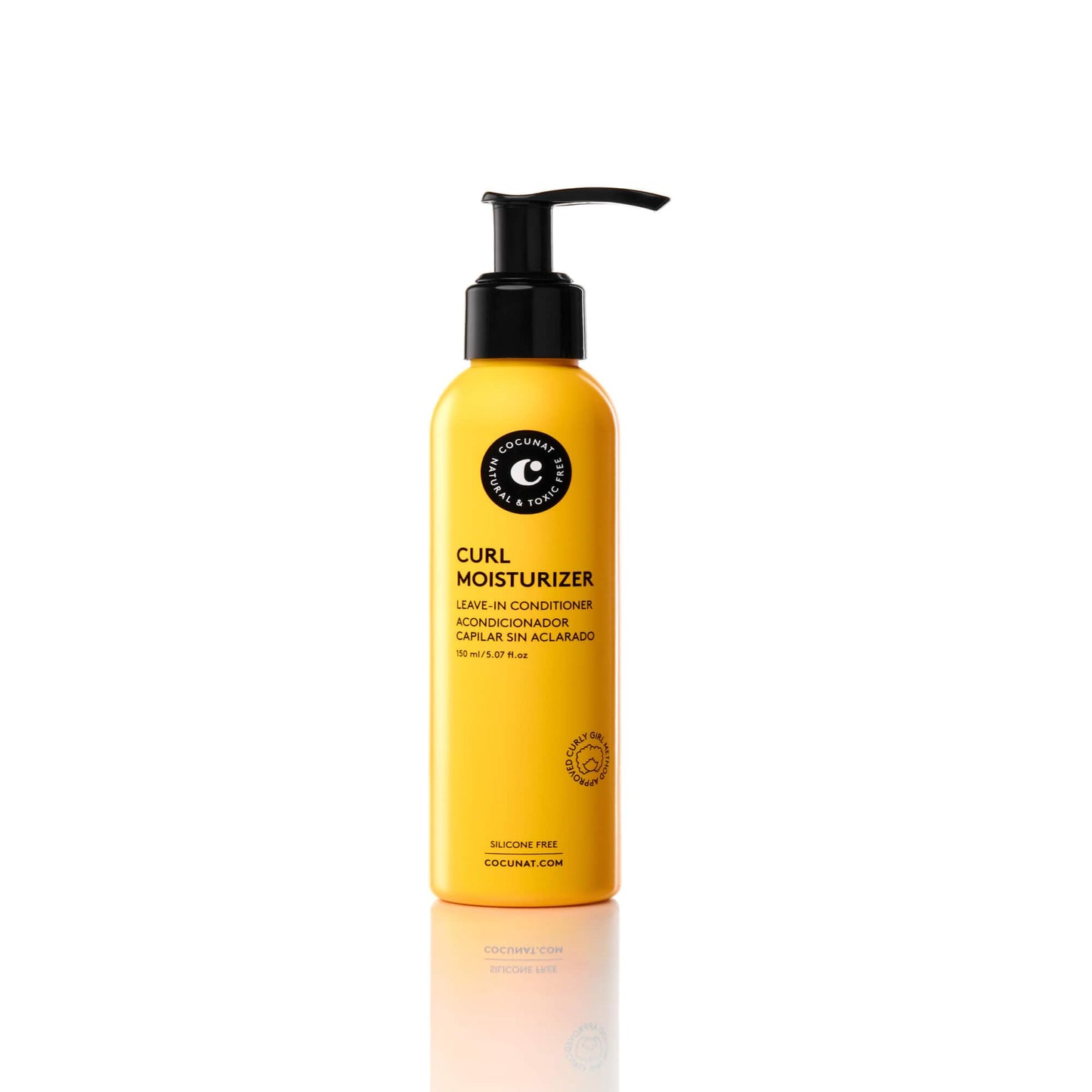 COCUNAT - Curl Moisturizer Leave-in Conditioner - Desenreda, Define e Hidrata el Cabello Rizado - Anti Frizz - Rizo Flexible, Brillante y Suave - Crema para Peinar Rizos - Máxima Hidratación - Método Curly - 150 ml