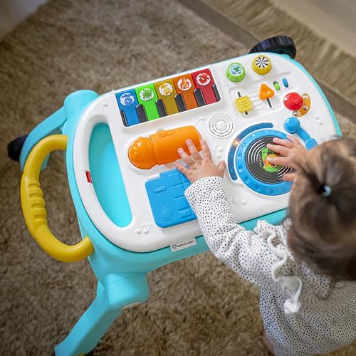 Baby Einstein Musical Mix 'N Roll 4 en 1 caminador de actividades y mesa, a partir de 6 meses