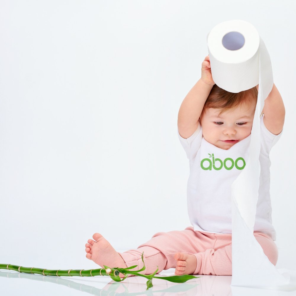 Papel Higiénico Caboo Bambú 12 Rollos Dobles Biodegradable Ecológico