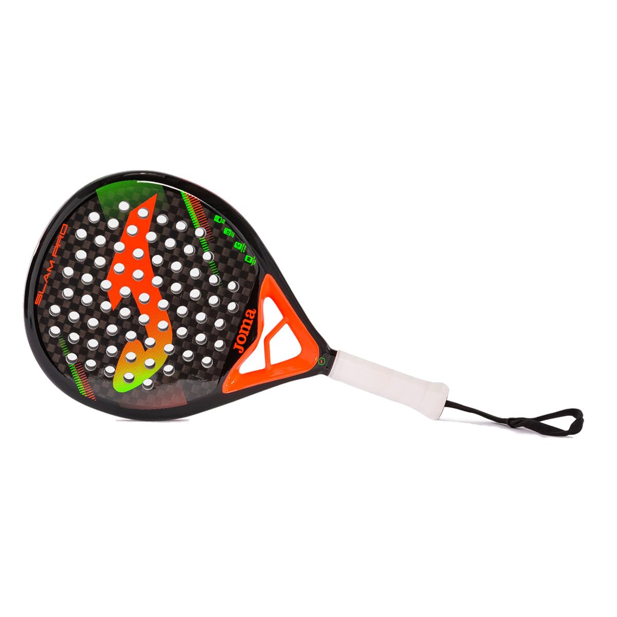 Raqueta de Padel Joma Slam Pro Black Coral Fibra de Carbono 12K Alta Profesional