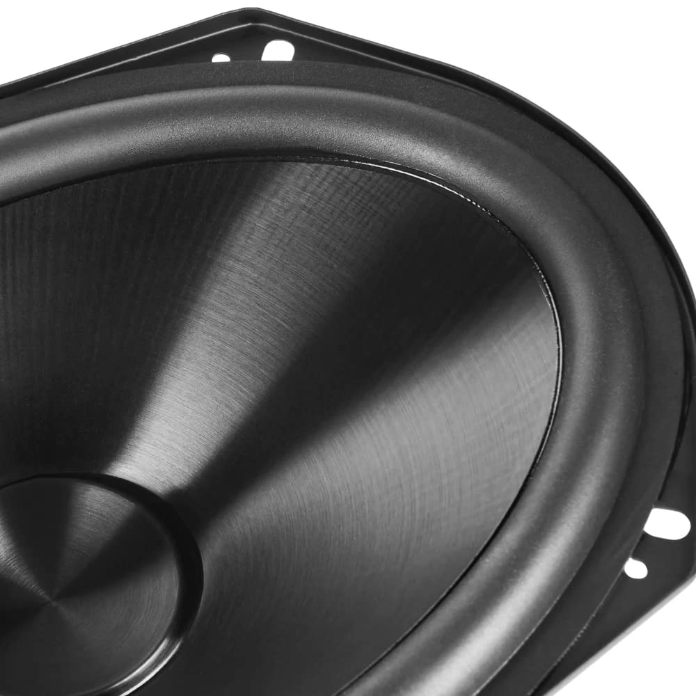 NVX® VSP69KIT Bocinas de coche premium de 6x9, 900W máx, 300W RMS, sistema de 2 vías con componente con tweeters de cúpula de seda de 1 pulgada y cruces pasivos, fáciles de instalar en autos/camiones