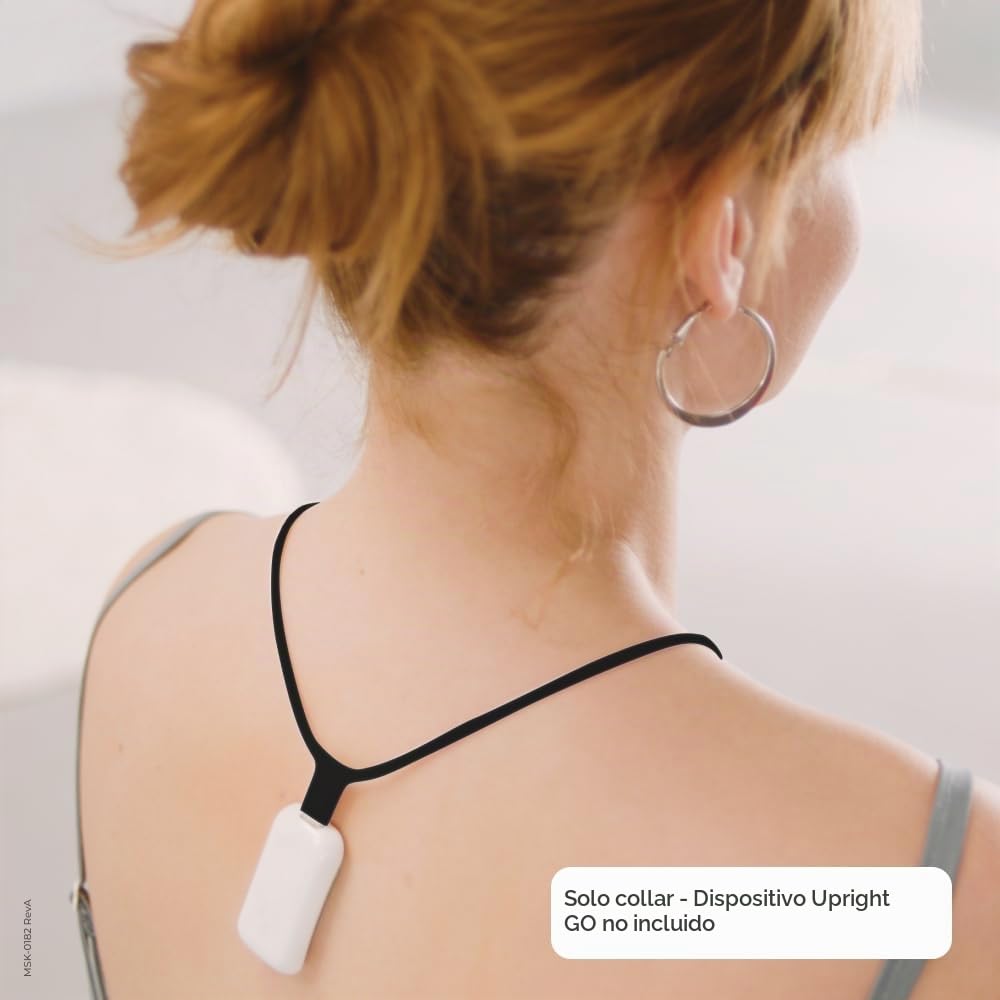 Accesorio de Collar Upright Negro para Entrenador de Postura Go 2 y S