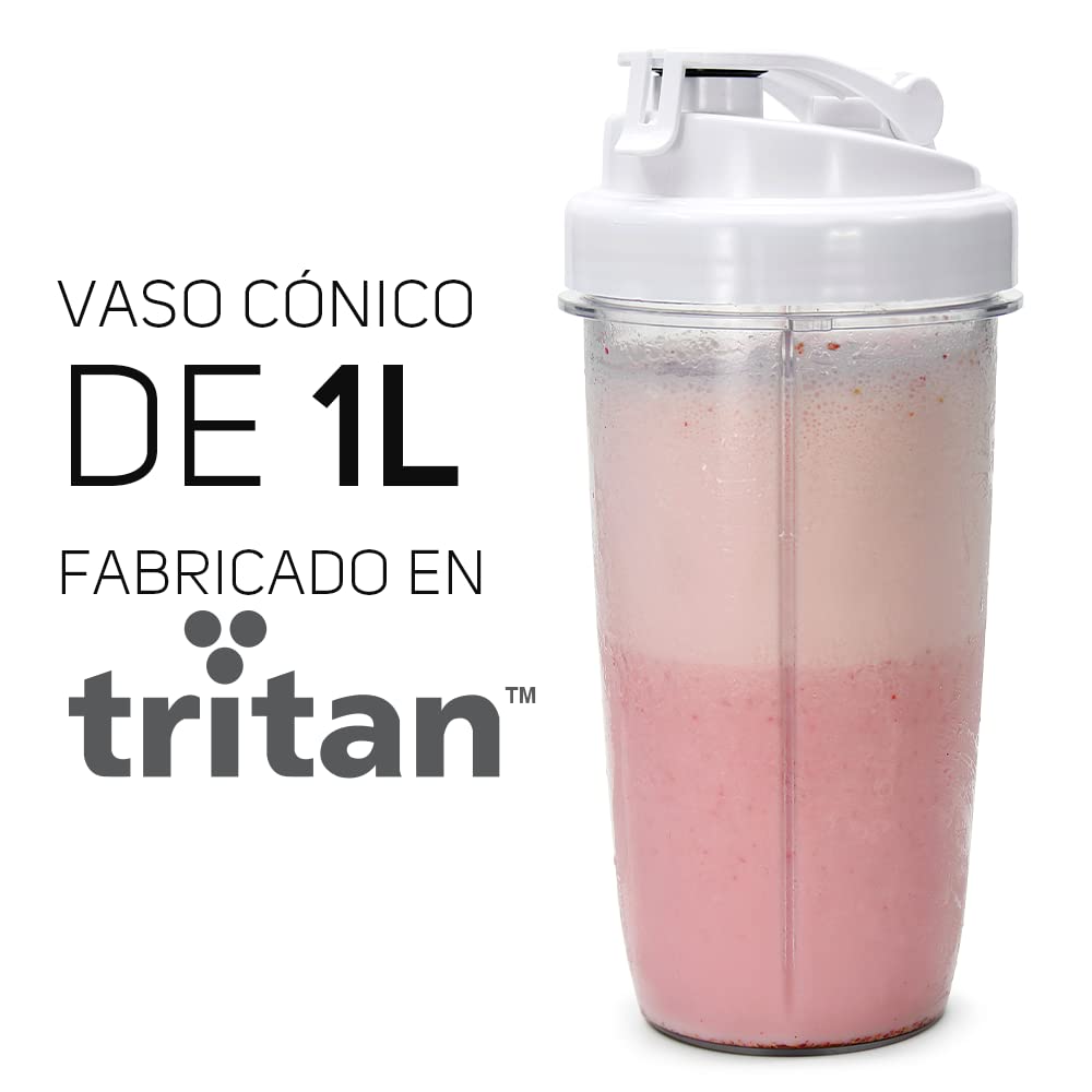 Procesador de Alimentos Taurus Verde Natural con 2 Vasos y 2 Cuchillas para Pulverizar