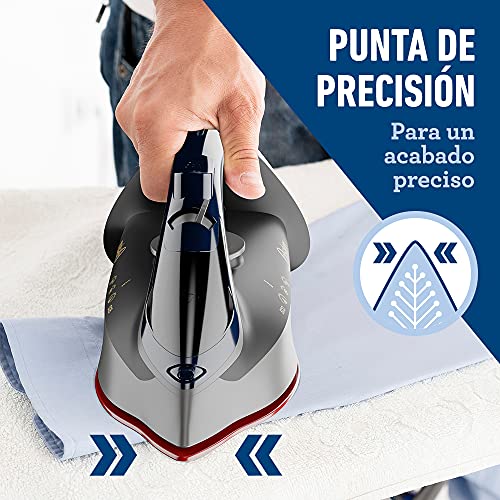 Plancha de Vapor Oster azul con Tecnología Aerocerámica GCSTAC6952